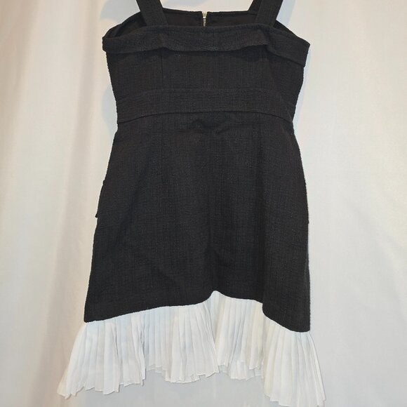 Sandro Shangrila Tweed Mini Dress in Blk/Wht, Size 38, New with Tags - Picture 6 of 7